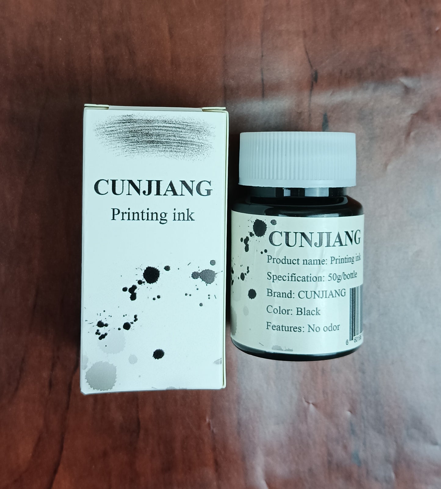 CUNJIANG Printing ink printing oil quick-drying printing clay oil printing oil printing clay seal quick-drying ink invoice stamp ink printing ink