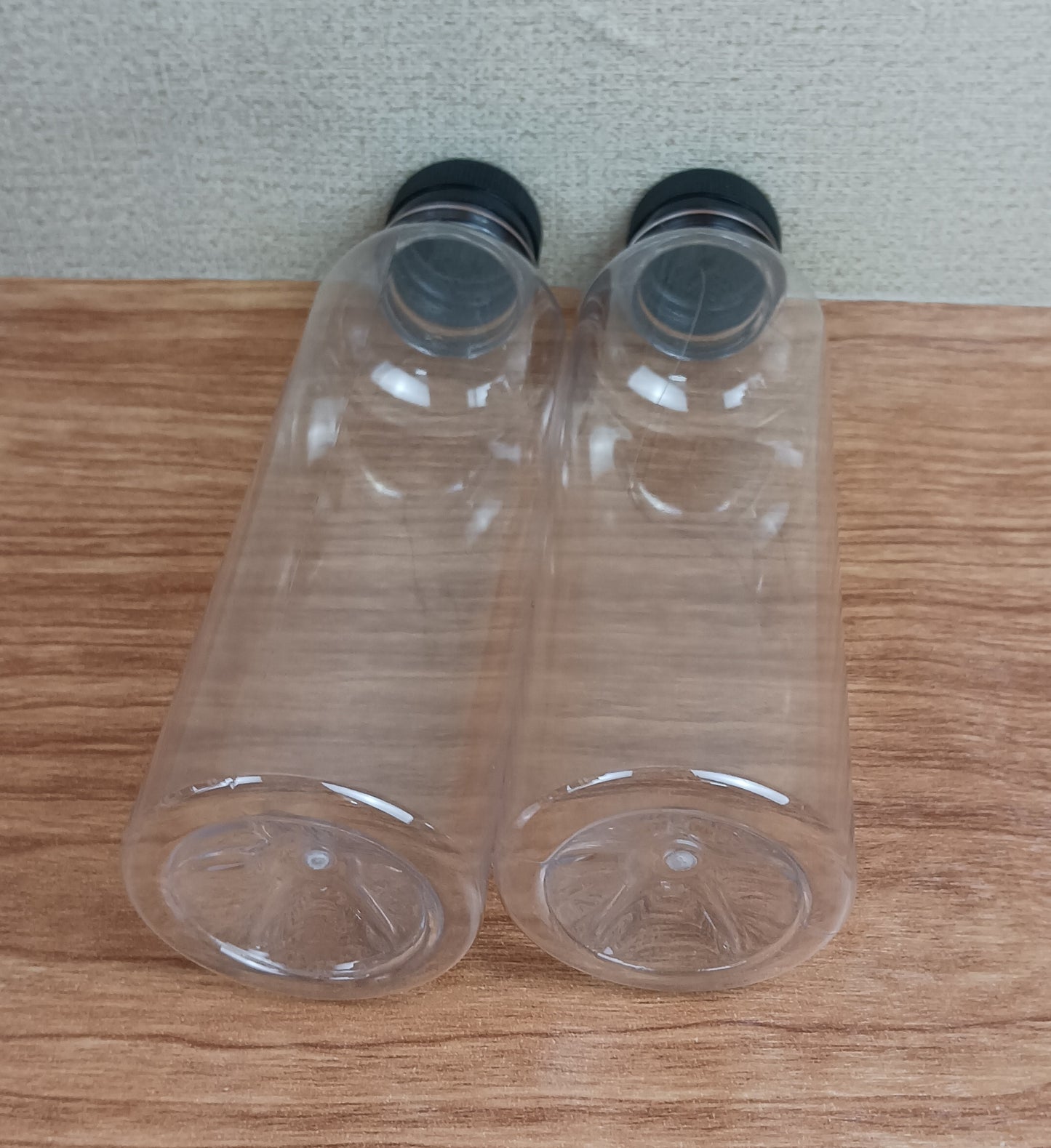 OZFIT Reusable plastic water bottles sold empty transparent plastic bottles pet drink bottles disposable juice bottles takeaway milk tea enzyme with cap