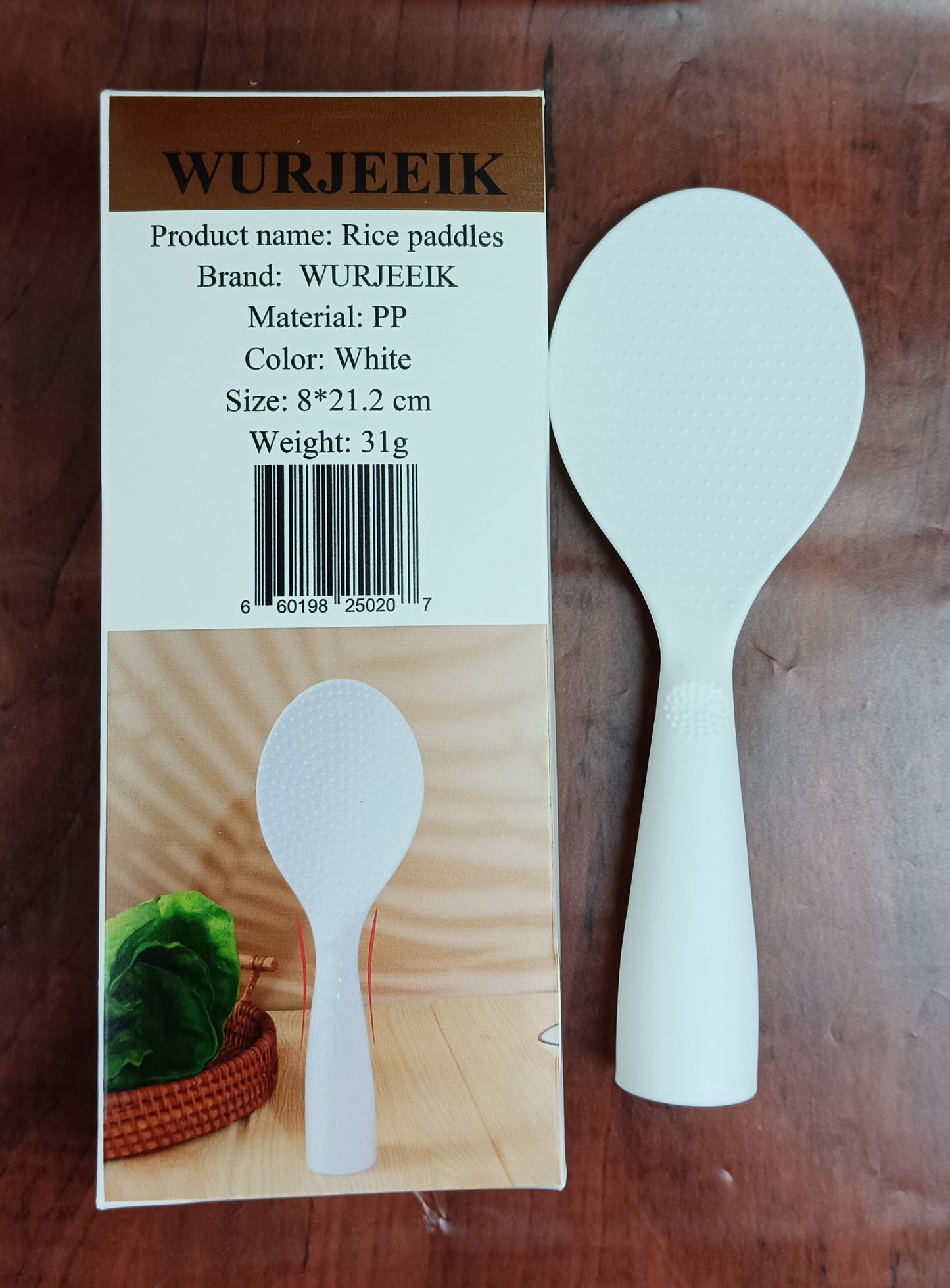 WURJEEIK Rice paddles large rice spoon serving rice non-stick rice rice spoon dry rice spoon household plastic serving spoon non-stick rice can stand rice cooker