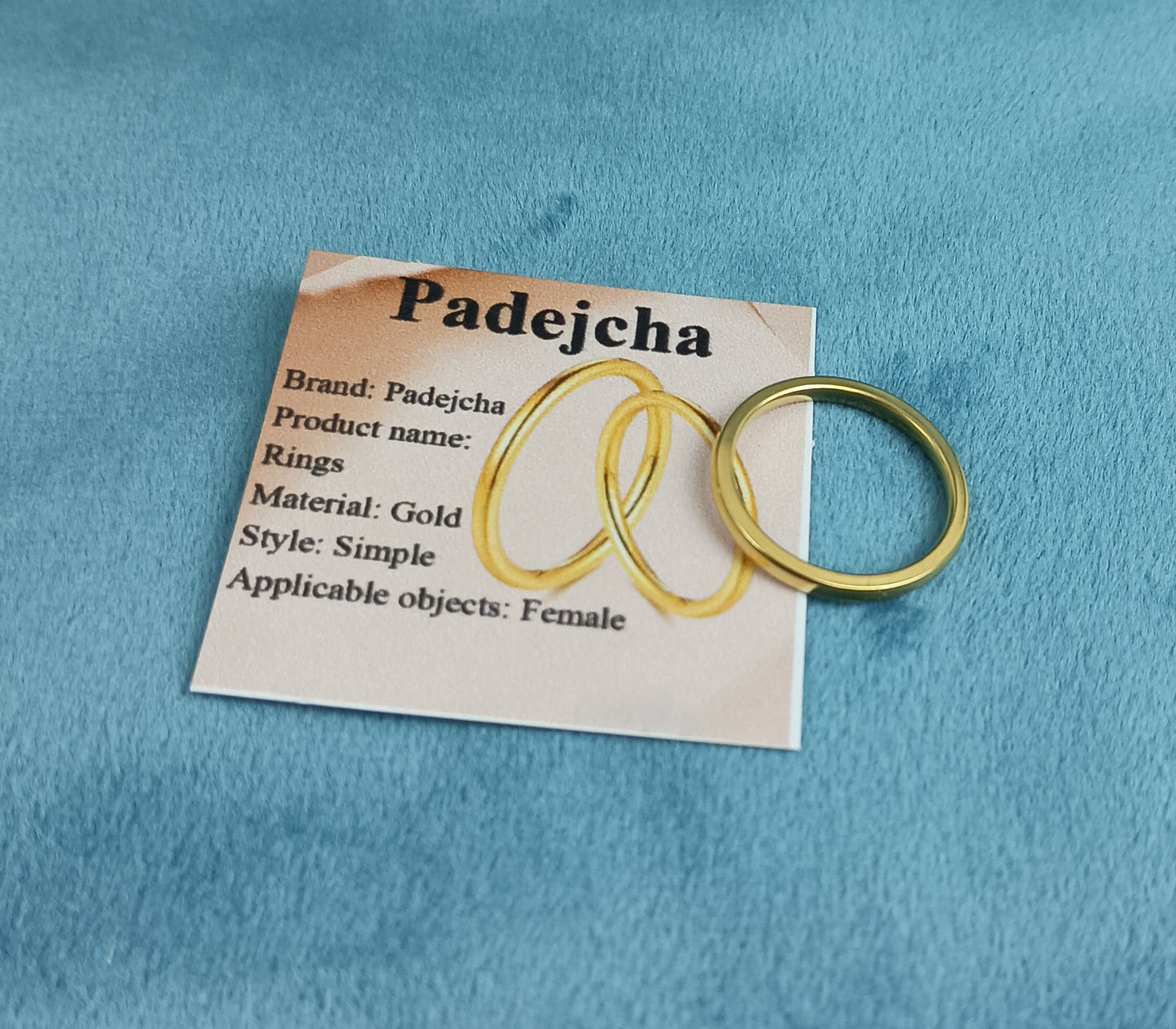 Padejcha Rings jewelry yellow gold antique vein ring for men and women 999 solid gold couple ring three lifetimes gift for girlfriend