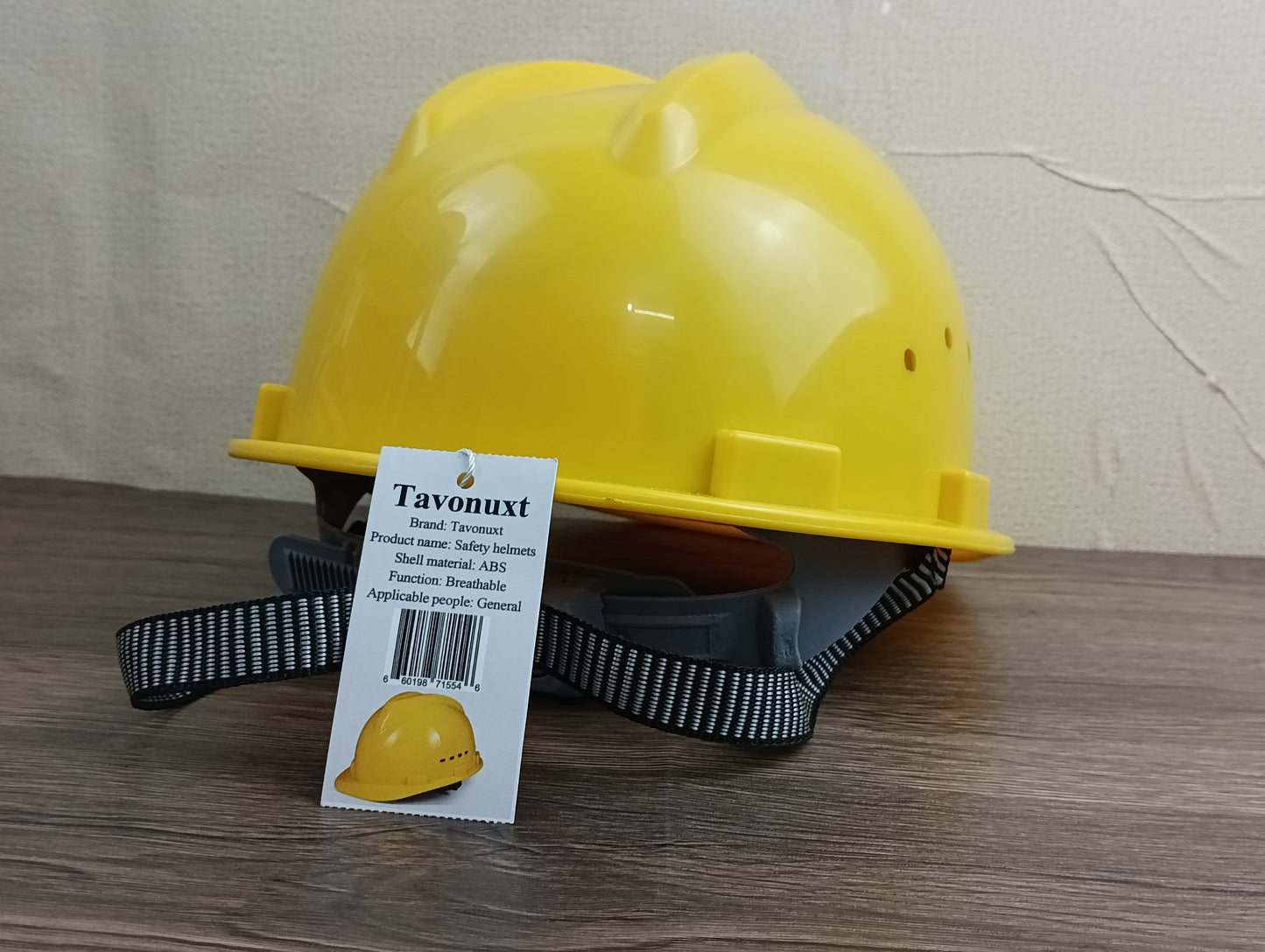 Tavonuxt Safety helmets universal helmet site hat engineering construction worker leader construction work helmet ABS material can be DIY