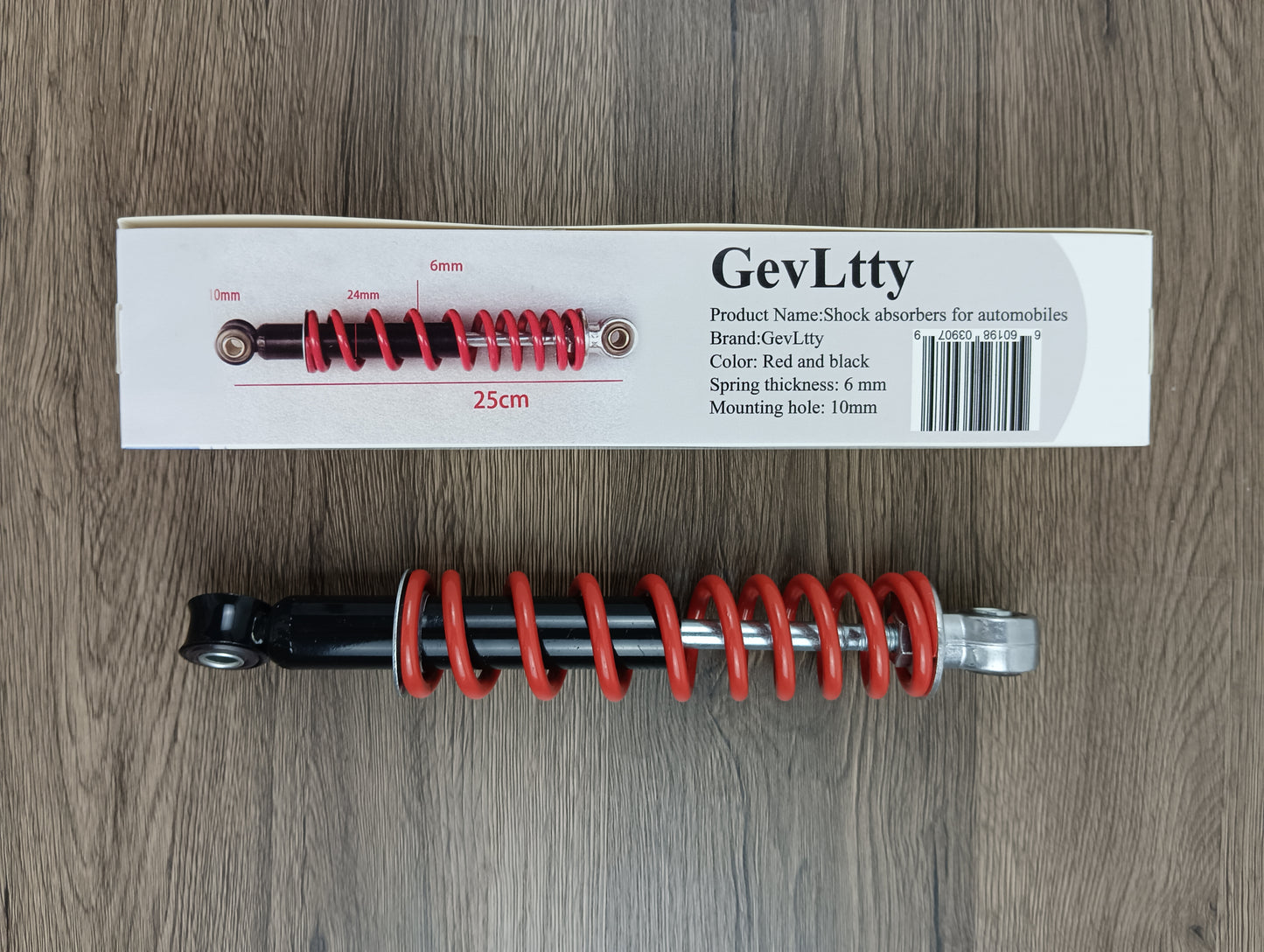 GevLtty Shock absorbers for automobiles electric car rear shock absorbers simple model thickening modified rear shock springs car models universal straight shock absorbers