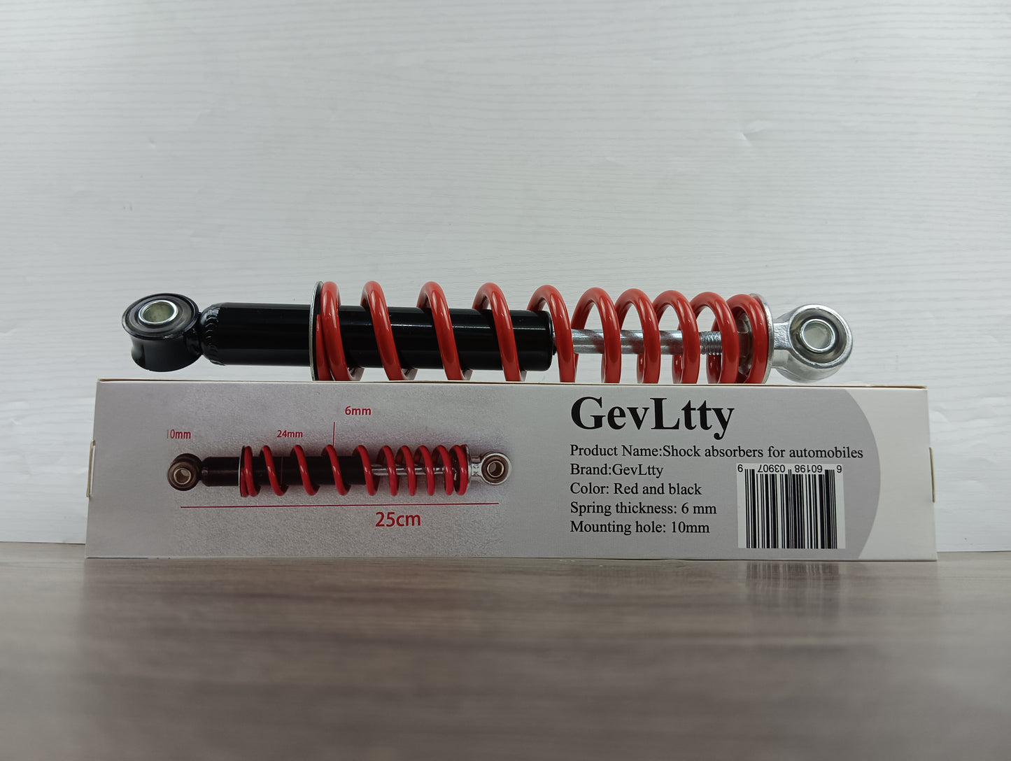 GevLtty Shock absorbers for automobiles electric car rear shock absorbers simple model thickening modified rear shock springs car models universal straight shock absorbers