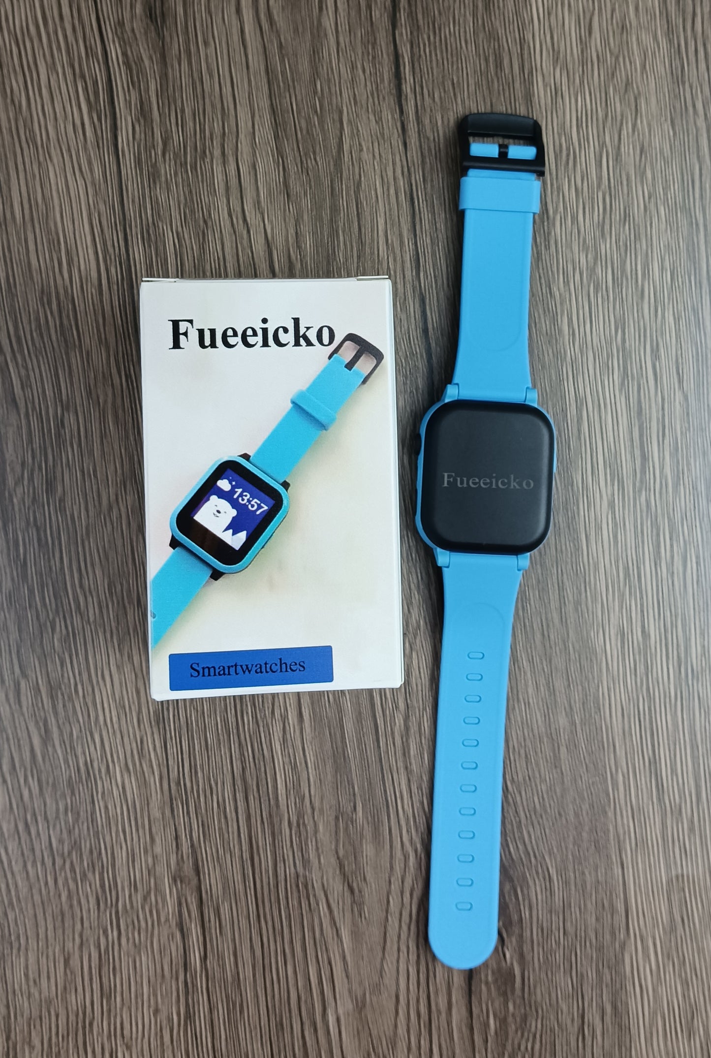 Fueeicko Smartwatches 5G Smart Kids Phone Watch Free Download Multifunctional Black Technology WiFi Positioning Connection Plugable Card Internet Access