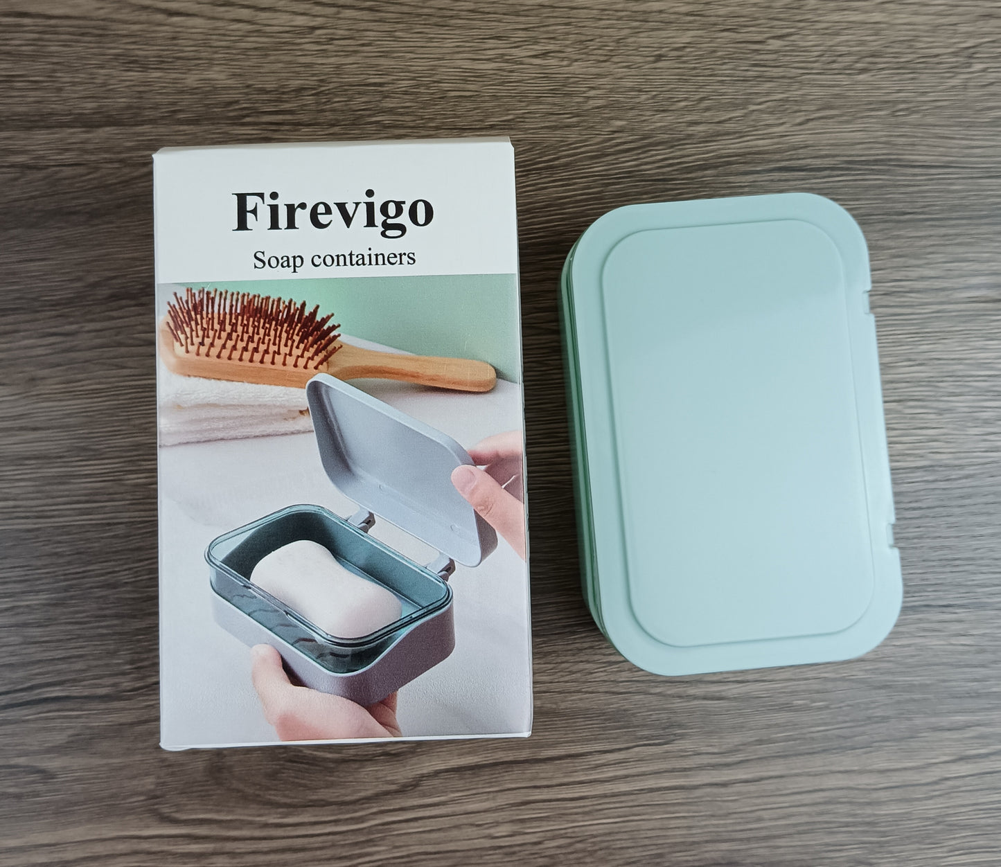 Firevigo Soap containers Hundreds of Soap Boxes Student Dormitory Soap Boxes Multi-Layer Soap Boxes with Lids Flip-Top Household Drainage Portable Double Layers