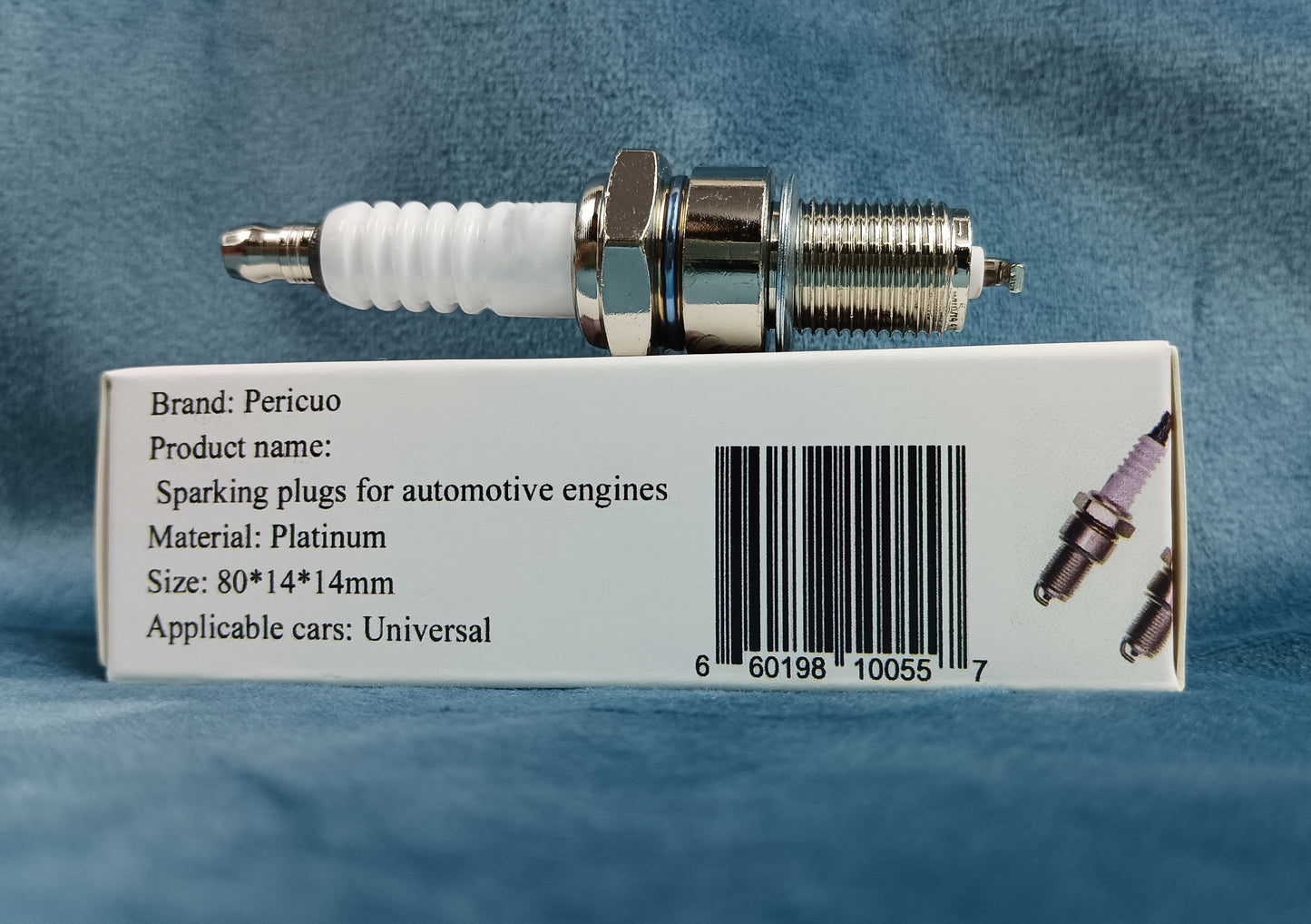 Pericuo Sparking plugs for automotive engines car spark plugs iridium special car to enhance the power to solve the jitter applicable to a variety of models universal original