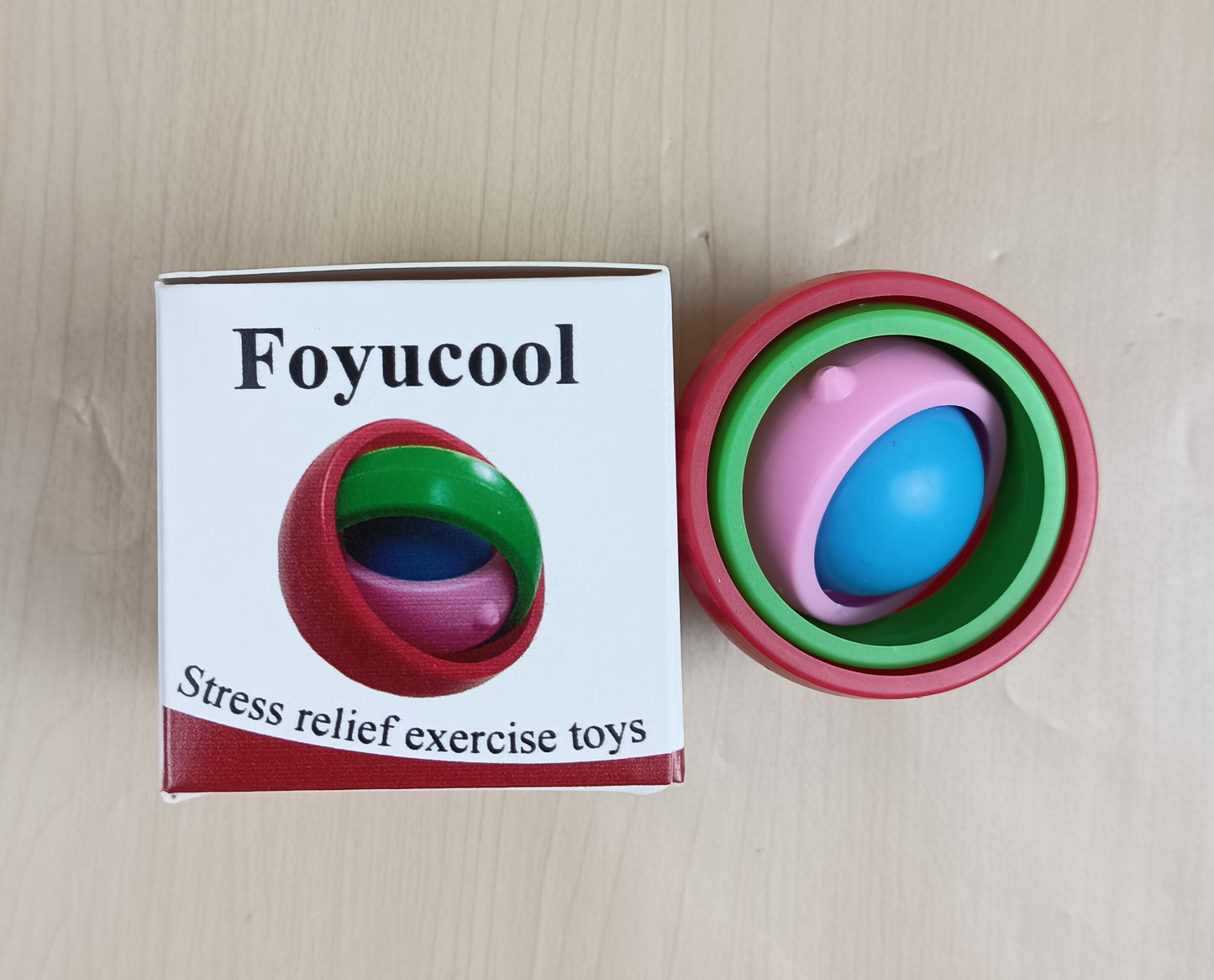 Foyucool Stress relief exercise toys 3D fingertip universal gyro creative infinite flip finger gyro adult stress relief children educational toys gifts