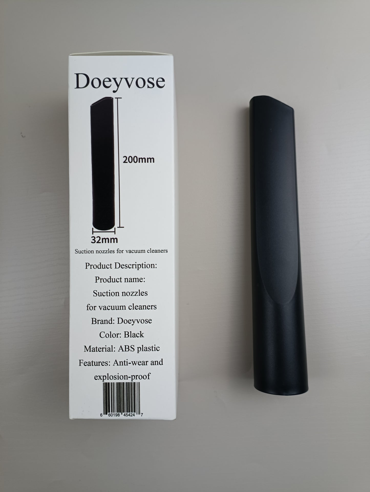 Doeyvose Suction nozzles for vacuum cleaners Universal vacuum cleaner accessories flat suction head sofa suction household carpet suction nozzle floor brush dust pick 32mm