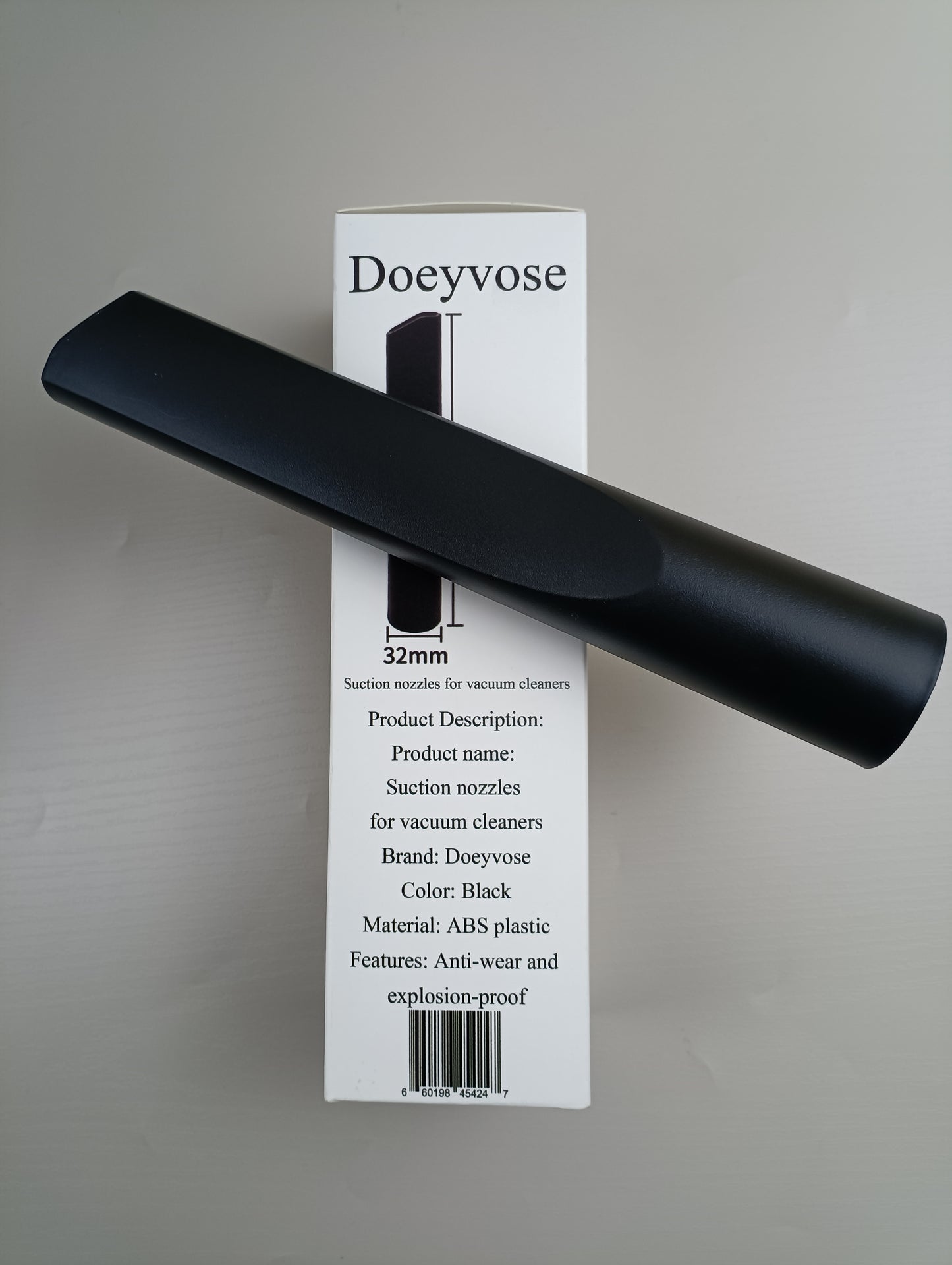 Doeyvose Suction nozzles for vacuum cleaners Universal vacuum cleaner accessories flat suction head sofa suction household carpet suction nozzle floor brush dust pick 32mm