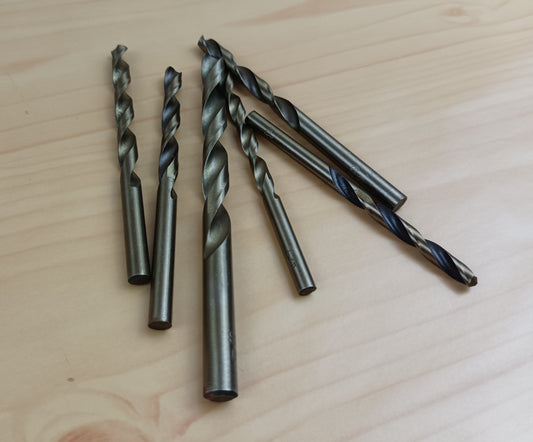 Yueinqio Tool bits for machines Twist drill bits for stainless steel plate Pistol drill bits with cobalt straight shank metal hole drilling iron openings