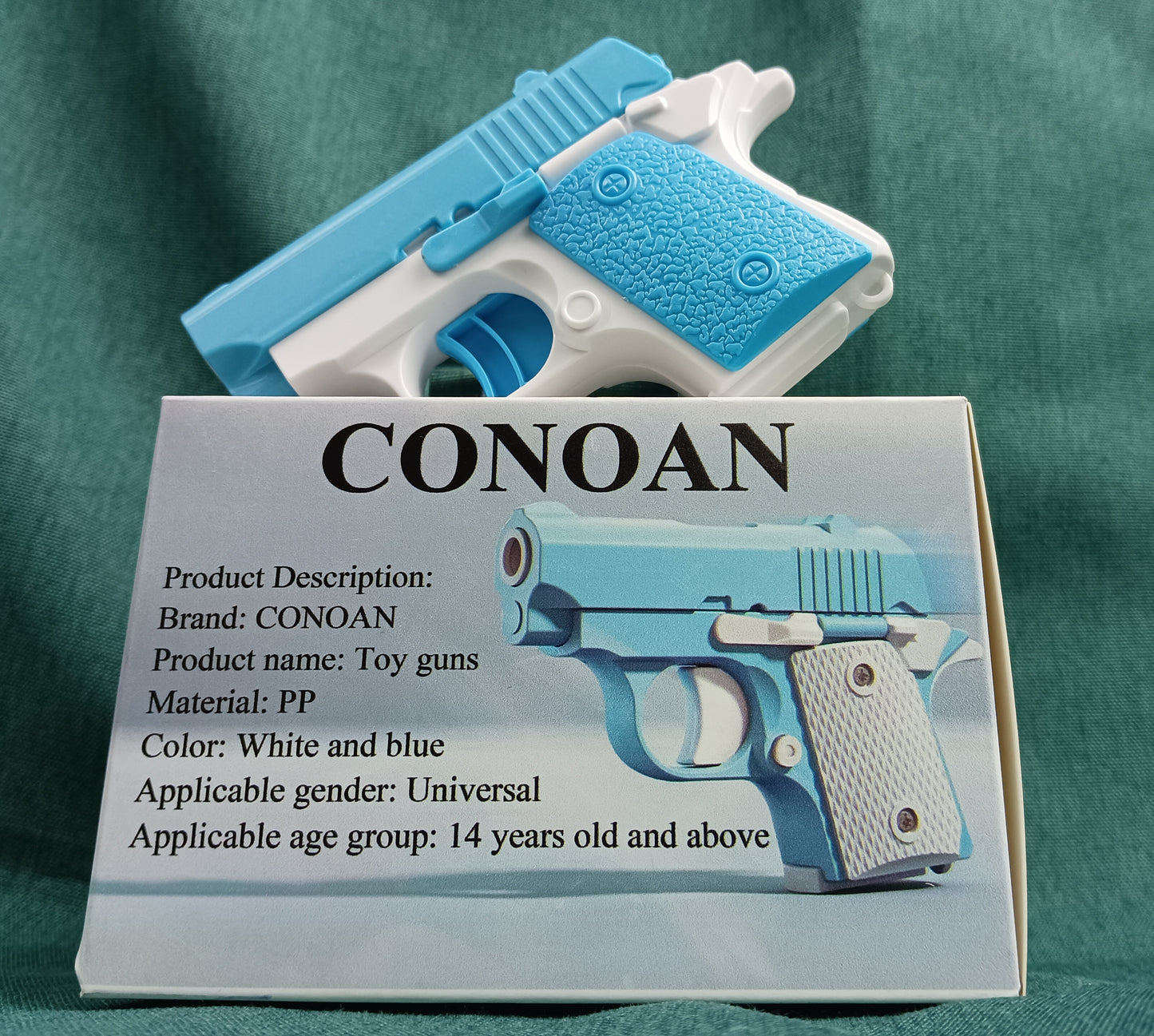 CONOAN Toy guns Children's toy gun gravity explosive mini blowback toy gun can not be fired to relieve stress artifacts