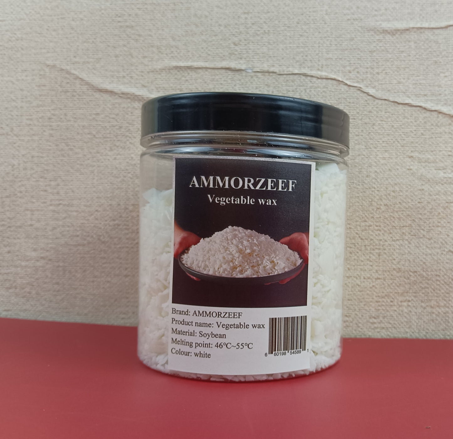 AMMORZEEF Vegetable wax Handmade flake soy wax DIY handmade aromatherapy candle raw material wax flake wax label material white wax