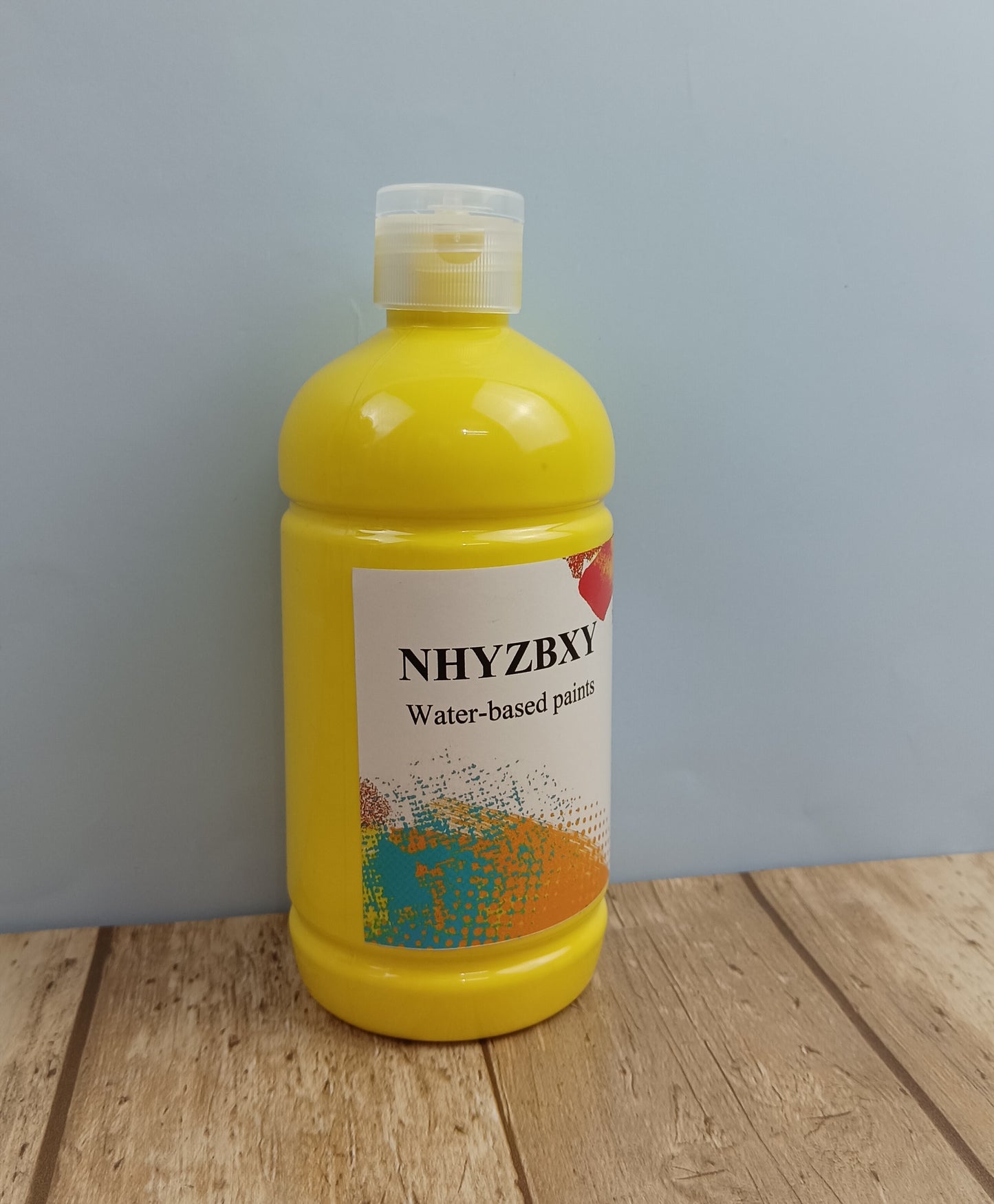 NHYZBXY Water-based paints universal water-based paints 500ml art students kindergarten graffiti finger painting safe environmental protection washable