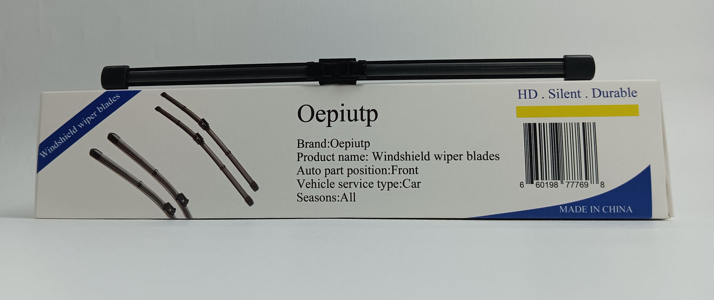 Oepiutp Windshield wiper blades universal bone wiper wiper u-joint fits multiple models silent